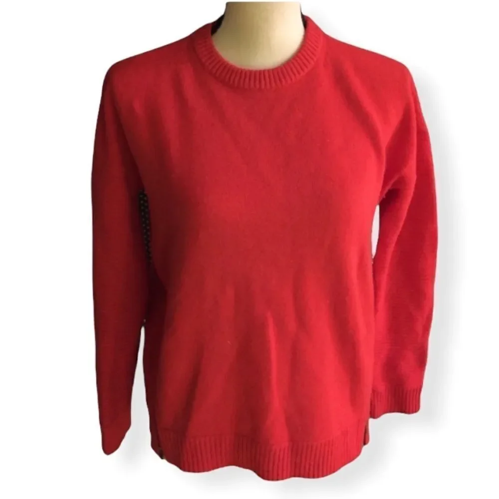 J. Crew Red Sweater